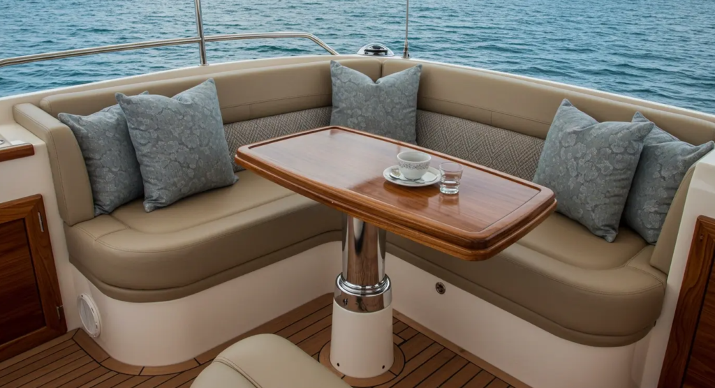 Boats Upholstery in Miami for Refined Luxury and Durable Design