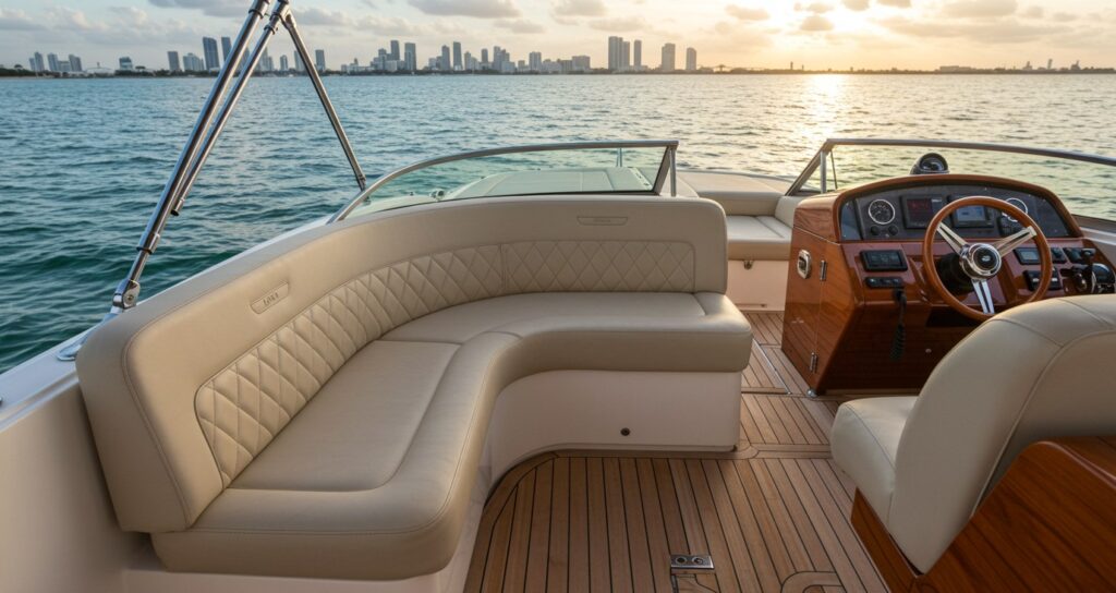 Luxury Yacht Upholstery Ideas to Improve Comfort and Interior Value